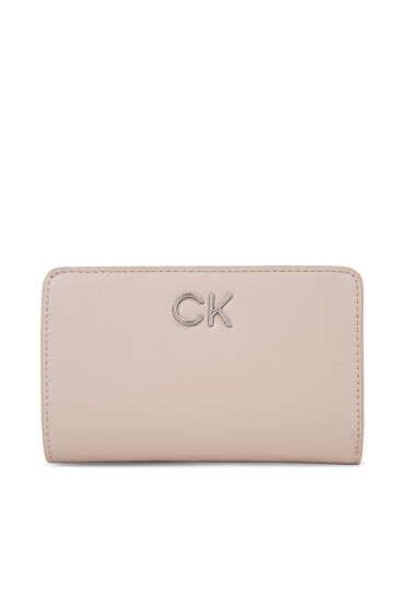 Calvin Klein Дамски портфейл Re-Lock Bifold French Wallet K60K608992 Shadow Gray PE1 - Mera.bg