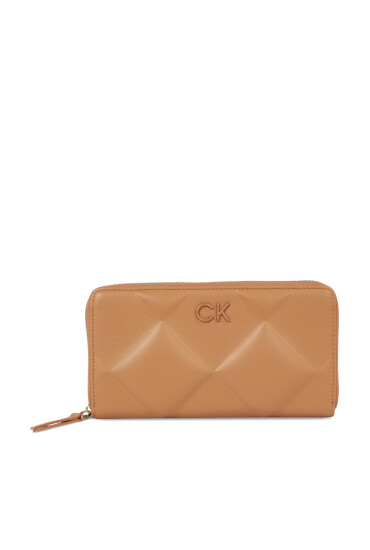 Calvin Klein Дамски портфейл Re-Lock Quilt Za Wallet Lg K60K610774 Кафяв - Mera.bg