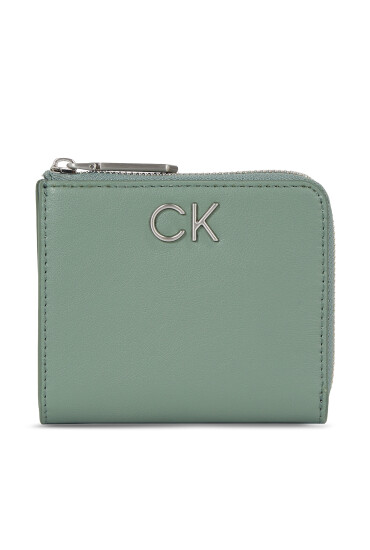 Calvin Klein Дамски портфейл Re-Lock Za Wallet Sm K60K611097 Зелен - Mera.bg