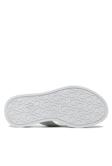 Calvin Klein Джапанки Flatform Tp Slide HW0HW00696 Ck White YAF - Mera.bg