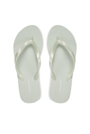 Calvin Klein Джапанки Flip Flop Deboss Logo Met HW0HW02043 Зелен - Mera.bg