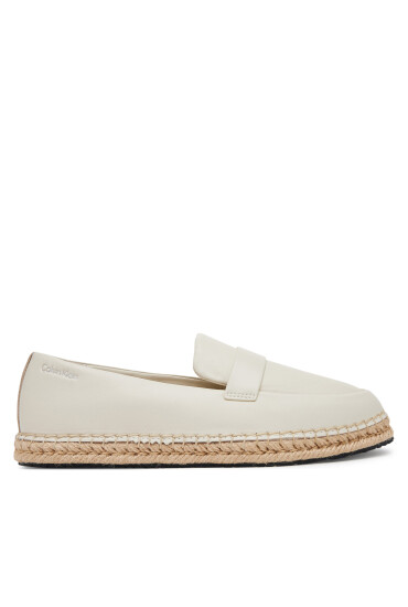 Calvin Klein Еспадрили Espadrille W/Ck Hw - Lth HW0HW02390 Екрю - Mera.bg