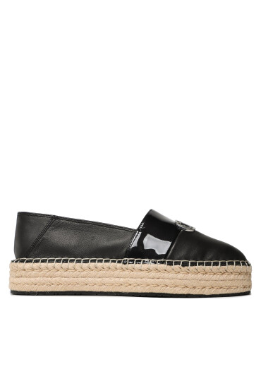 Calvin Klein Еспадрили Flatform Espadrille W/Hw HW0HW01619 Черен - Mera.bg