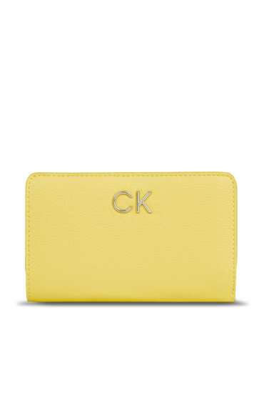 Calvin Klein Голям дамски портфейл Ck Daily Bifold Wallet K60K611917 Жълт - Mera.bg