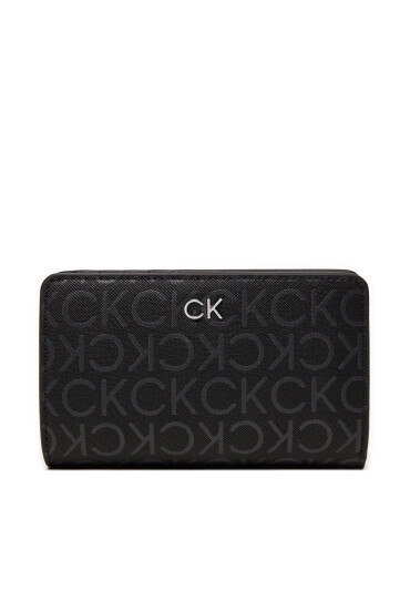 Calvin Klein Голям дамски портфейл Ck Daily Md K60K612683 Черен - Mera.bg