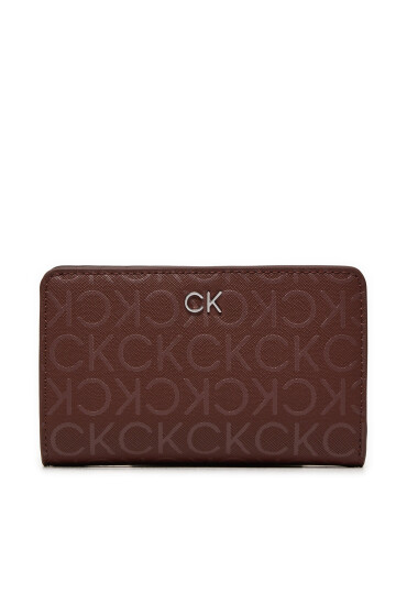 Calvin Klein Голям дамски портфейл Ck Daily Md K60K612683 Кафяв - Mera.bg