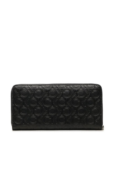 Calvin Klein Голям дамски портфейл Ck Must Lg Z/A Wlt W/Slip-Emb Mn K60K610973 BAX - Mera.bg