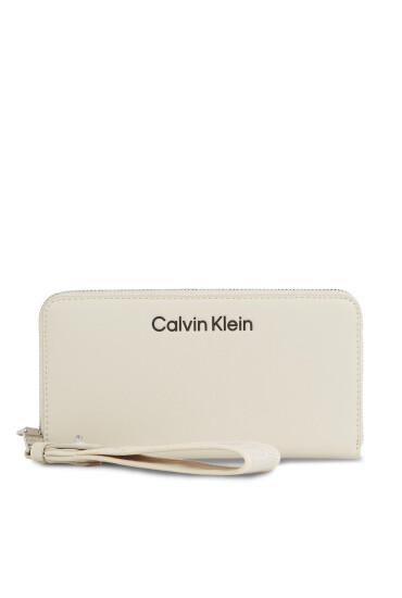 Calvin Klein Голям дамски портфейл Gracie K60K611687 Бежов - Mera.bg
