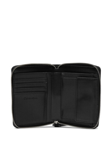 Calvin Klein Голям дамски портфейл Gracie Wallet W/Strap Md K60K611387 Черен - Mera.bg