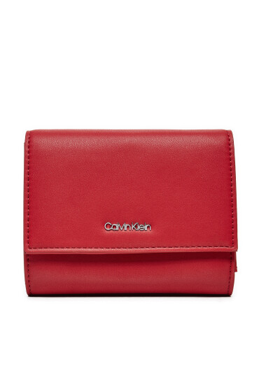 Calvin Klein Голям дамски портфейл K60K612450 Червен - Mera.bg