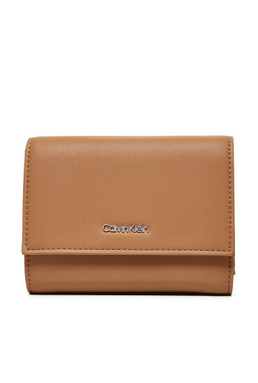 Calvin Klein Голям дамски портфейл K60K612450 Кафяв - Mera.bg
