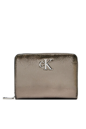 Calvin Klein Голям дамски портфейл K60K612745 Сив - Mera.bg