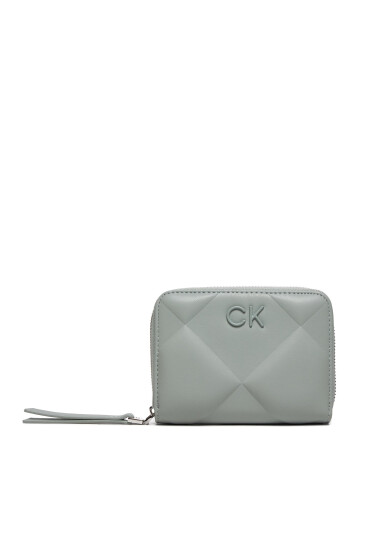 Calvin Klein Голям дамски портфейл Quilt K60K611783 Сив - Mera.bg