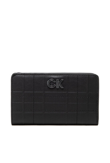 Calvin Klein Голям дамски портфейл Re-Lock Bifold French Wllt Quilt K60K609700 BAX - Mera.bg