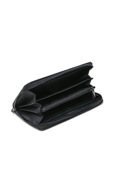 Calvin Klein Голям дамски портфейл Re-Lock Quilt Wallet Lg K60K610494 Черен - Mera.bg