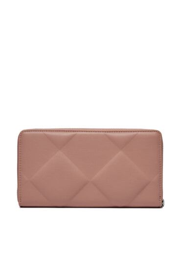 Calvin Klein Голям дамски портфейл Re-Lock Quilt Za Wallet Lg K60K610774 Ash Rose VB8 - Mera.bg
