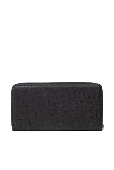 Calvin Klein Голям дамски портфейл Re-Lock Slim Z/A Wallet Lg Perf K60K609485 BAX - Mera.bg