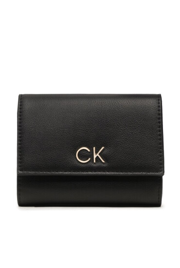 Calvin Klein Голям дамски портфейл Re-Lock Trifold Md Pbl K60K610969 BAX - Mera.bg