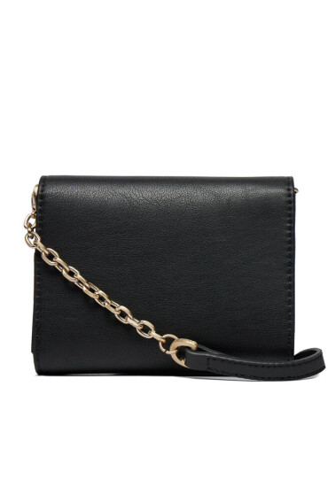 Calvin Klein Голям дамски портфейл Re-Lock Trifold Md W/Chain K60K611458 Черен - Mera.bg