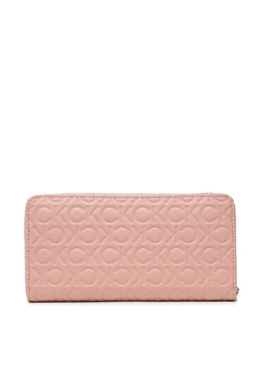Calvin Klein Голям дамски портфейл Re-Lock Z/A Wallet Lg Emb Mono K60K610233 GBI - Mera.bg