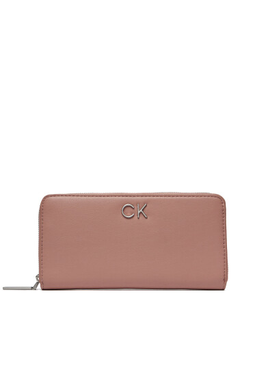Calvin Klein Голям дамски портфейл Re-Lock Z/A Wallet Lg K60K609699 Розов - Mera.bg
