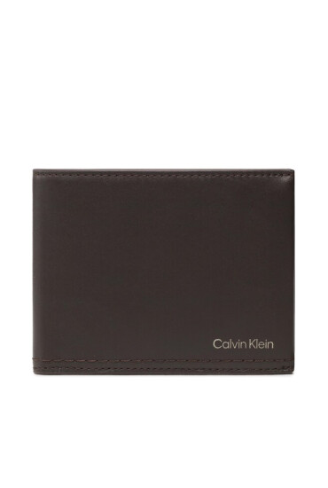 Calvin Klein Голям мъжки портфейл Duo Stitch Bifold 5cc W/Coin L K50K510322 GE7 - Mera.bg