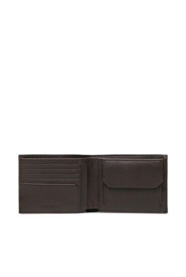 Calvin Klein Голям мъжки портфейл Duo Stitch Bifold 5cc W/Coin L K50K510322 GE7 - Mera.bg