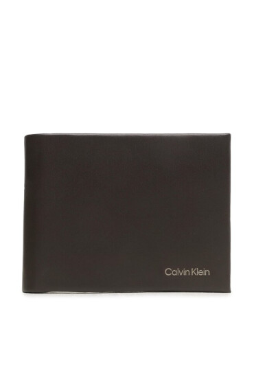 Calvin Klein Голям мъжки портфейл Ck Concise Bifold 5Cc W/Coin L K50K510599 BAW - Mera.bg