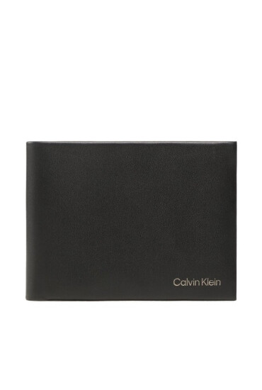 Calvin Klein Голям мъжки портфейл Ck Concise Trifold 10Cc W/Coin L K50K510600 BAX - Mera.bg