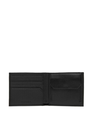 Calvin Klein Голям мъжки портфейл Ck Must Bifold 5Cc W/Coin K50K511381 Черен - Mera.bg