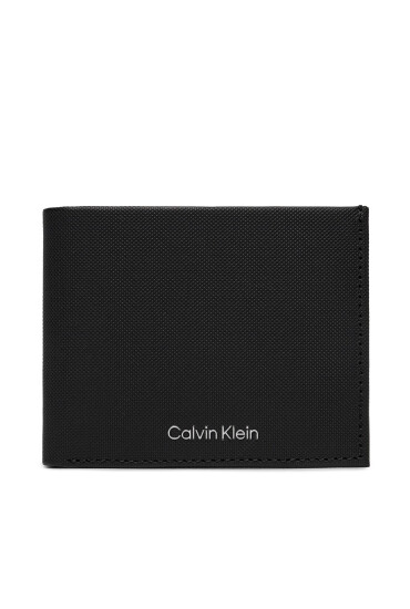Calvin Klein Голям мъжки портфейл Ck Must Bifold 6Cc W/Bill K50K511383 Черен - Mera.bg