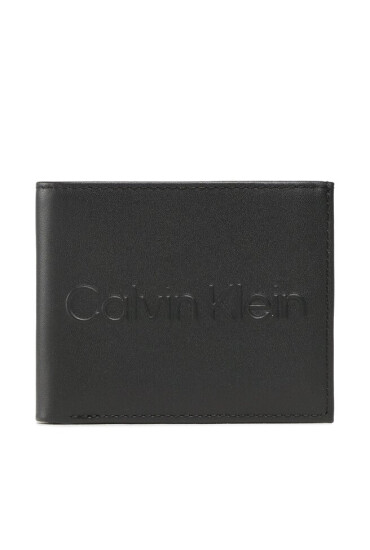 Calvin Klein Голям мъжки портфейл Ck Set Bifold 5cc W/Coin K50K509972 BAX - Mera.bg