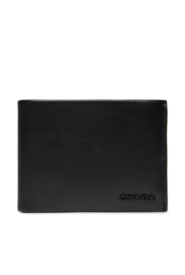 Calvin Klein Голям мъжки портфейл Minimal Focus Trifold 10Cc W/Coi K50K511271 Ck Black BEH - Mera.bg