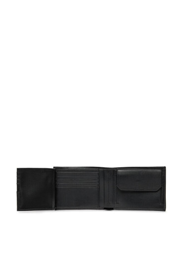 Calvin Klein Голям мъжки портфейл Minimal Focus Trifold 10Cc W/Coi K50K511271 Ck Black BEH - Mera.bg