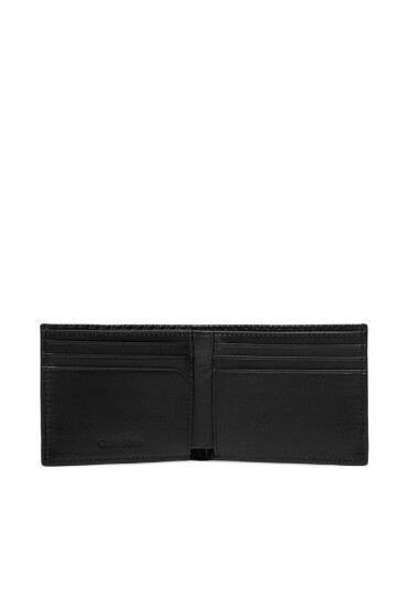 Calvin Klein Голям мъжки портфейл Modern Bar Bifold 6Cc W/Bill K50K511374 Черен - Mera.bg