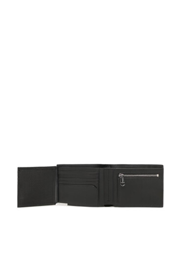 Calvin Klein Голям мъжки портфейл Modern Plaque Trifold 10cc Coin K50K509997 BAX - Mera.bg