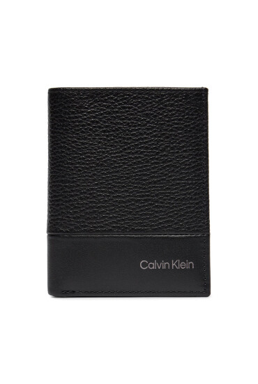 Calvin Klein Голям мъжки портфейл Subtle Mix Bifold 6Cc W/Coin K50K511667 Черен - Mera.bg