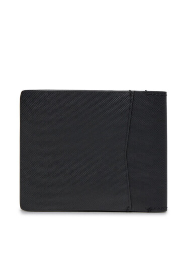 Calvin Klein Голям мъжки портфейл Textured Bifold W/Coin K50K511475 Черен - Mera.bg