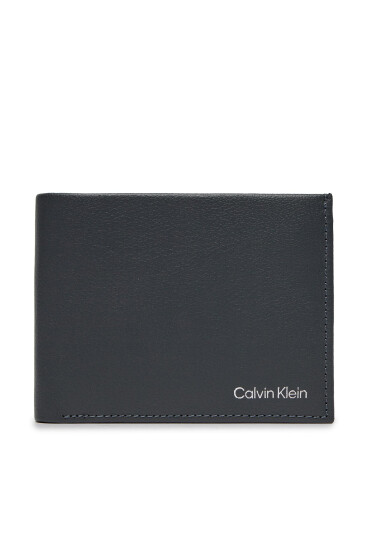 Calvin Klein Голям мъжки портфейл Warmth Bifold 5Cc W/ Coin L K50K507896 Сив - Mera.bg
