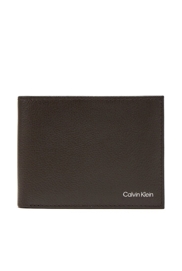 Calvin Klein Голям мъжки портфейл Warmth Bifold 5cc W/Coin L K50K512790 Кафяв - Mera.bg