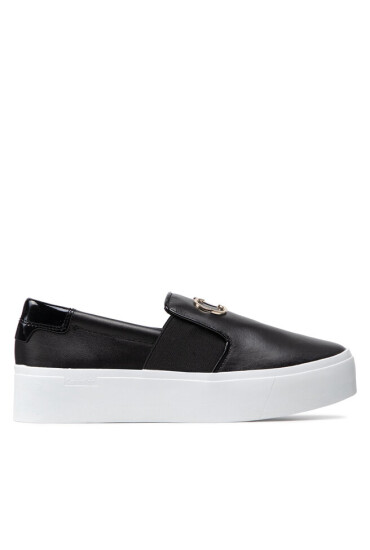 Calvin Klein Гуменки Flatform Slip On W/hdw HW0HW00652 Черен - Mera.bg