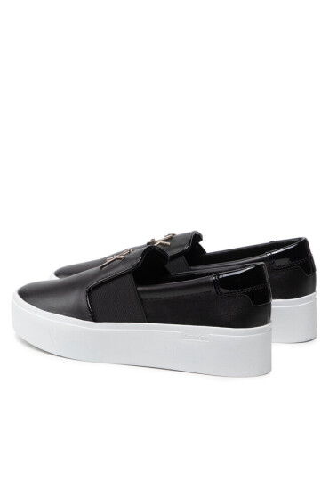 Calvin Klein Гуменки Flatform Slip On W/hdw HW0HW00652 Черен - Mera.bg