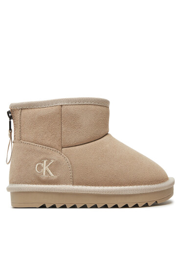 Calvin Klein Jeans Апрески Fur Boot V3A5-81036-0187 S Бежов - Mera.bg