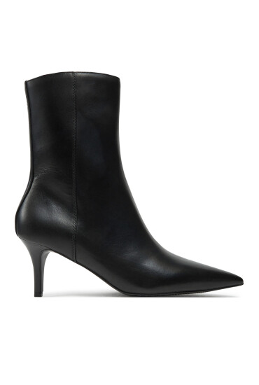 Calvin Klein Jeans Боти 60Mm Stiletto Heel Bootie YW0YW01836 Черен - Mera.bg