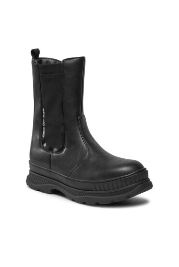 Calvin Klein Jeans Ботуши Lace-Up Bootie V3A5-80711-1464 S Black 999 - Mera.bg