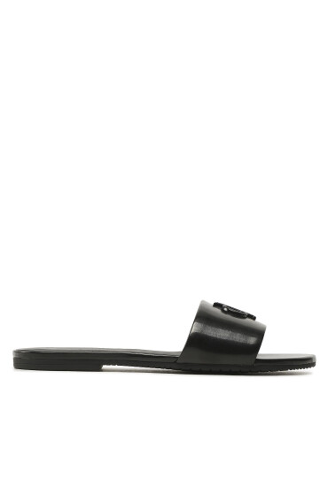 Calvin Klein Jeans Чехли Flat Sandal Slide Hw YW0YW00952 Black BDS - Mera.bg
