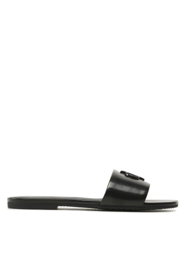 Calvin Klein Jeans Чехли Flat Sandal Slide Hw YW0YW00952 Black BDS - Mera.bg