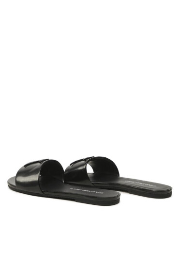 Calvin Klein Jeans Чехли Flat Sandal Slide Hw YW0YW00952 Black BDS - Mera.bg
