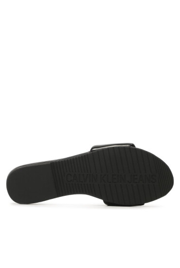 Calvin Klein Jeans Чехли Flat Sandal Slide Hw YW0YW00952 Black BDS - Mera.bg