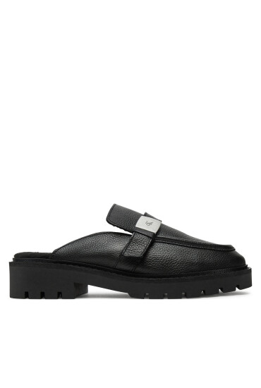 Calvin Klein Jeans Чехли Flatform Slipon Mg Lth YW0YW01655 Черен - Mera.bg